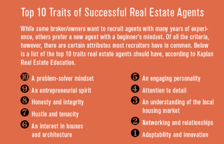 top traits of real estate agents